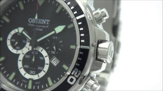 RELÓGIO ORIENT SCUBA DIVER CRONOGRAPH MBSSC109 P1SX [upl. by Nevaed]