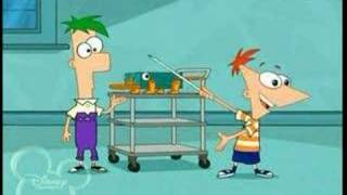 Phineas and Ferb  Ferbs Toy Demonstration [upl. by Ahsyek452]