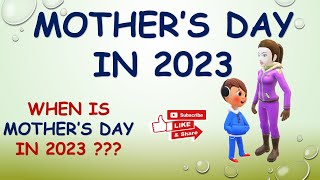 When is mothers day  When is mothers day in 2023  Mothers Day 2023  Mothers day date in India [upl. by Yug282]