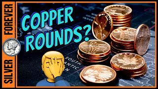 Is THIS a GOOD DEAL on Copper Rounds❓ Are Copper Coins Worth It Stacking Different Copper Rounds [upl. by Soinski]