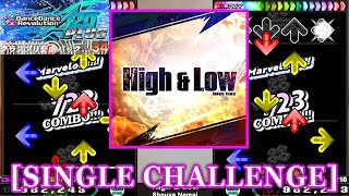 【DDR GPA20 PLUS】 High amp Low  Shouya Namai SINGLE CHALLENGE 譜面確認Clap [upl. by Alenairam]