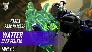 43 KILL 233K DAMAGE WATTER ANDROXUS PALADINS COMPETITIVE MASTER DARK STALKER [upl. by Nnaeed]