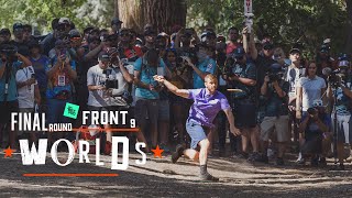 2021 Disc Golf World Championships  FINALF9 LEAD  McBeth Heimburg Conrad Jones  Jomez [upl. by Jaala295]