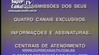 Globosat 1991 Codifica o Sinal  Super Canal TV [upl. by Thury]