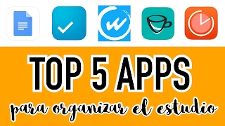 TOP 5 APPS para organizar el estudio  Christine Hug [upl. by Traggat]