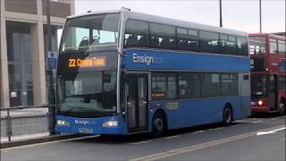 Ensign Bus Optare Olympus Volvo B9TL 125 PO58 KPR Route Z2 New Route Thrash [upl. by Eniron756]