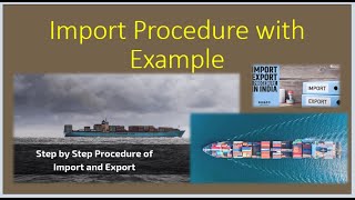 Import Procedure with Example English subtitles import procédure [upl. by Miof Mela]