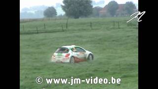 Mistakes Ojeda amp JeanJoseph  Belgium Ypres Westhoek Rally 2007 by JM [upl. by Gravante]