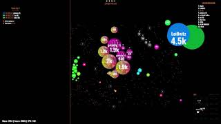 Agario  Galaxxy amp Beans Random Server Takeover 39 [upl. by Hauck]