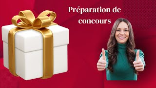 Préparation de concours  formation offerte [upl. by Hawger]