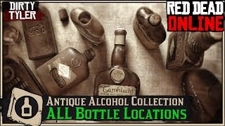 All Antique Alcohol Bottle Locations Cycle 2 Madam Nazar Collection Red Dead Online RDR2 [upl. by Novahc]