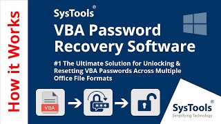 VBA Password Recovery Software by SysTools  VBA Password Remover Tool  Remove VBA Password Easily [upl. by Rebm378]