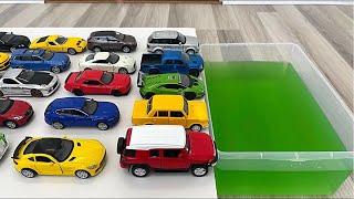 TRANSPORTING PIXAR CARS amp FRUITS WITH COLORED amp JOHN DEERE vs CLAAS vs TRACTORS  BeamNGdrive 962 [upl. by Neehs677]