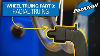 How to True a Wheel Part 3 Radial Truing [upl. by Leake]