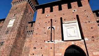 Castello Sforzesco  Sforzas Castle  Milan Italy 4K [upl. by Adrian]