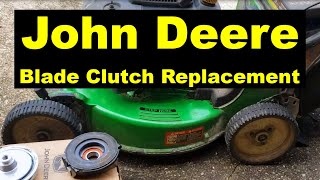 John Deere JX75 JX85 Blade Brake Clutch Replacement  15 Minute Fix [upl. by Ariay]