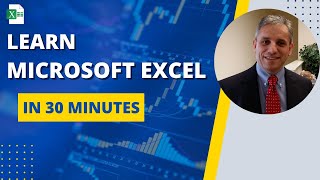 Excel Tutorial Learn Excel in 30 Minutes  Just Right for your New Job Application [upl. by Clotilda242]