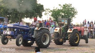 Farmtrac 60 VS Swaraj 855 Rohti Tractor Tochan कांटे की टक्कर [upl. by Ayanal386]