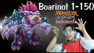 boarinot Level 1150 Monster Legends INDONESIA [upl. by Mauldon]