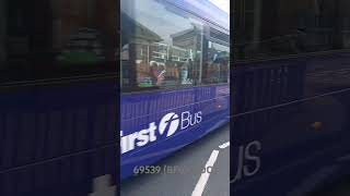 First South Yorkshire 69539 Volvo B7RLE Wright Eclipse 2 BF63 HDO on 8 to Birley [upl. by Song849]