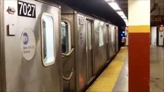 A NYCTA R142 5 train departing Brooklyn Bridge City Hall station [upl. by Ariana]