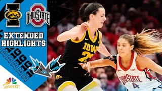 HIGHLIGHTS Iowa vs Ohio State  Big Ten Womens Basketball  1212024  NBC Sports [upl. by Lam]