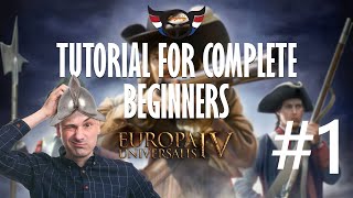 Europa Universalis IV Beginner Tutorial  Introduction and Mapmodes  ep1 [upl. by Atsira]