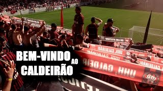 95 Torcida do AtléticoPR quotBem vindo ao Caldeirã pro show do Furacãoquot [upl. by Dubois]