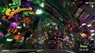 Splatoween 2024  Splatsville Title Screen Day 1 [upl. by Nevur]