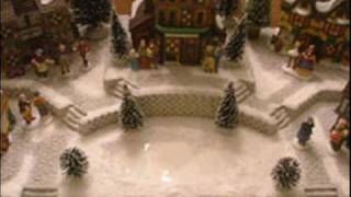 Dept 56 Christmas Village Display  Candy Cane Lane [upl. by Enehpets]