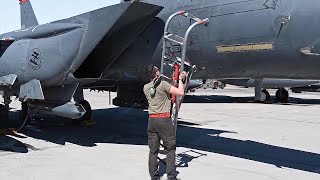 Preparing US Gigantic F15 Before Scary Dogfight at Extreme Altitudes [upl. by Benoite]