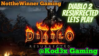 Diablo 2 Resurrected Lets Play Episode 8 Where is the Flayer Dungeon [upl. by Atikam]