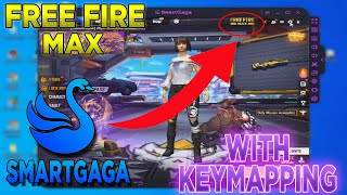 FREE FIRE MAX IN SMARTGAGA WITH KEYMAPPING 🔥  LOW END PC  FREE FIRE MAX  BEASTGAGA 11 ANDROID 4 [upl. by Artinek219]