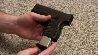 Springfield Armory 33quot XDs Compact 45 ACP  Overview [upl. by Suolevram]