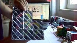 Rubiks Magic 096 seconds movement only [upl. by Isleen209]