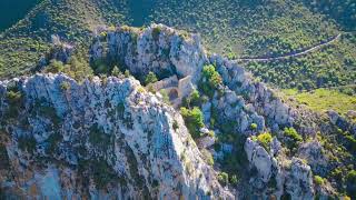 St Hilarion Castle St Hilarion Kalesi Zirve Kyrenia Cyprus [upl. by Zitah788]