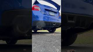 2021 WRX STI Tomei Expreme Ti catback exhaust cold start [upl. by Eilrebmik426]