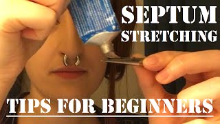 Septum Stretching Tips For Beginners  TheTarative [upl. by Aicelef757]