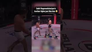 Zabit’s brother fights just like him 😲 via Bellator MMA [upl. by Keyes]