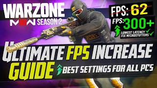 🔧 COD WARZONE 3 Dramatically increase performance  FPS with any setup Best Settings 2024 🖱️🎮✅ [upl. by Ardnatal]