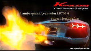 Kreissieg Lamborghini Aventador LP7004 Exhaust SoundKsg [upl. by Yrallih]