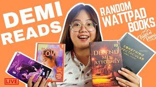 DEMIREADS Random Wattpad Books Review [upl. by Carnes663]