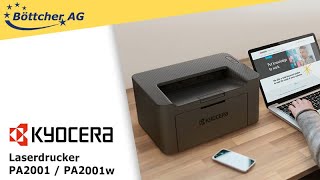 Laserdrucker Kyocera PA2001  PA2001w [upl. by Cosmo]