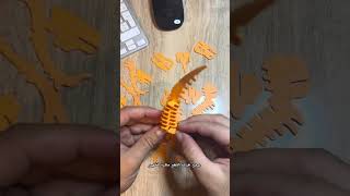 3D printing a TRex kit card Fast print easy assembly [upl. by Anires]