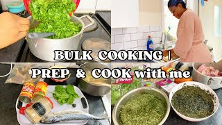 BULK COOKING FOR MY NIGERIAN FAMILY OF 4 LIVING IN WALES UK 🇬🇧 [upl. by Spieler]