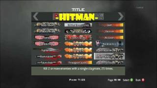 MW3 all titles and emblems and how to get them [upl. by Llenwad]