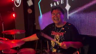 เอาป่าว Drum Cover with SaveBand [upl. by Ecirtnuahs50]