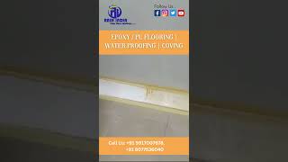 Epoxy Coving Work [upl. by Jamin]