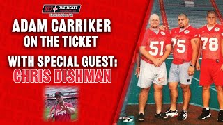 INTERVIEW Former Husker Legendary Offensive Lineman Chris Dishman Chats with Adam Carriker Huskers [upl. by Derdle]