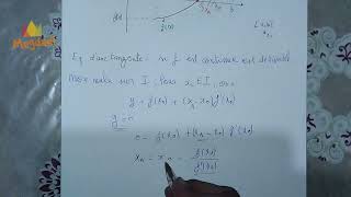 6📌 chapitre 1 Résolution Des Équations Nonlinéaires  la méthode de NewtonRaphson [upl. by Harshman]